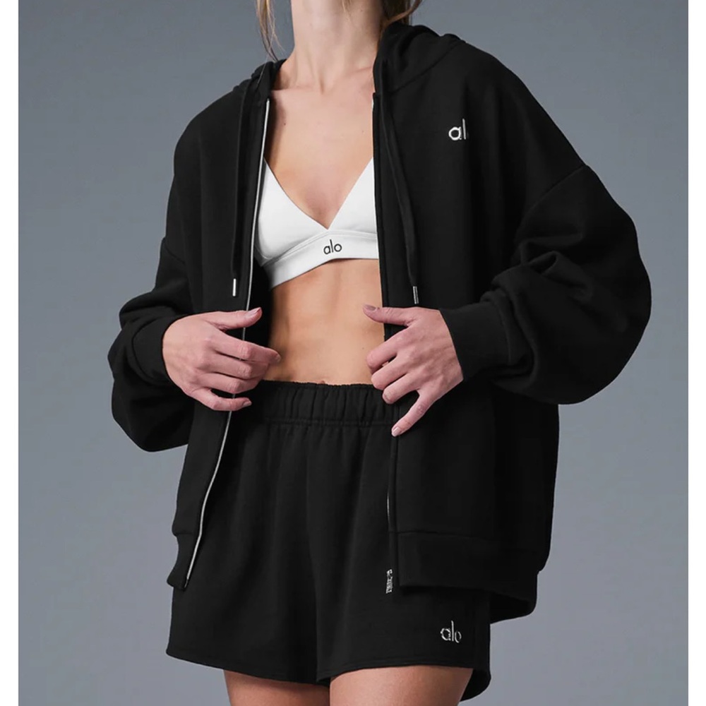 Alo accolade full zip hoodie